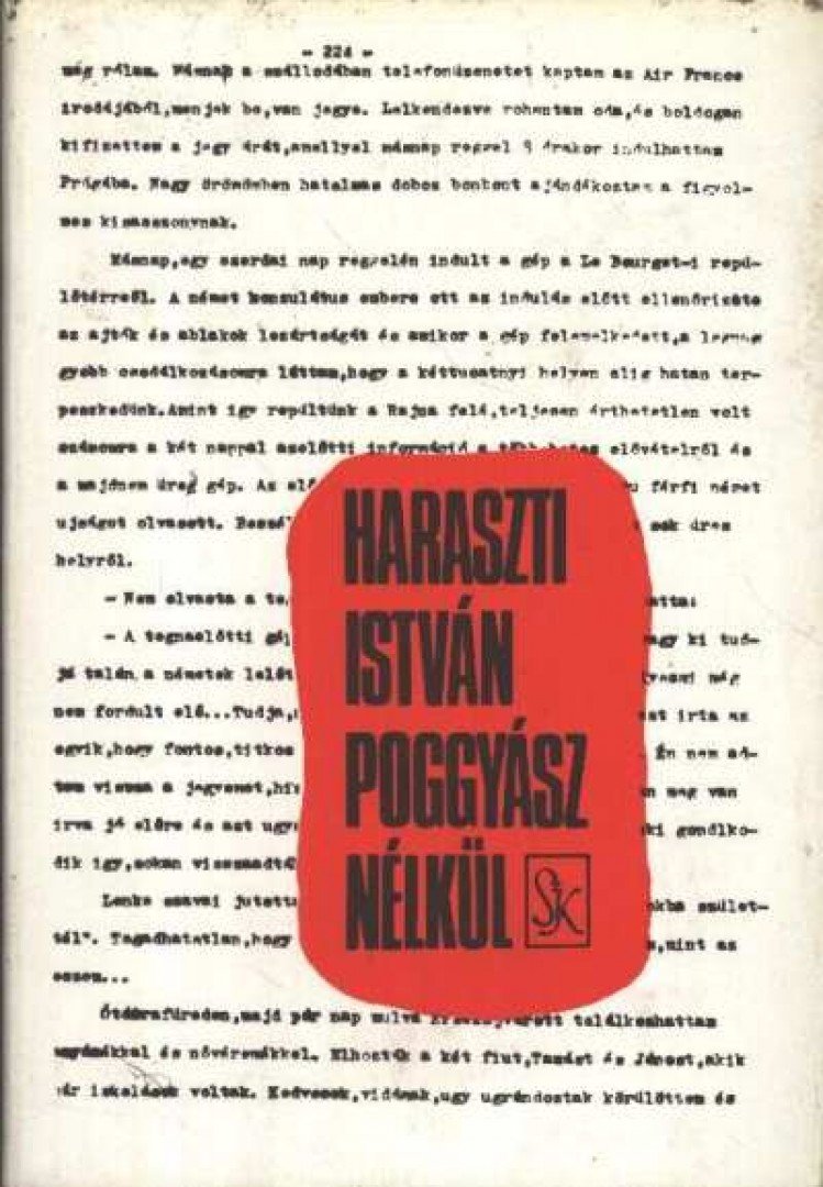 Haraszti István - Poggyász nélkül [antikvár]