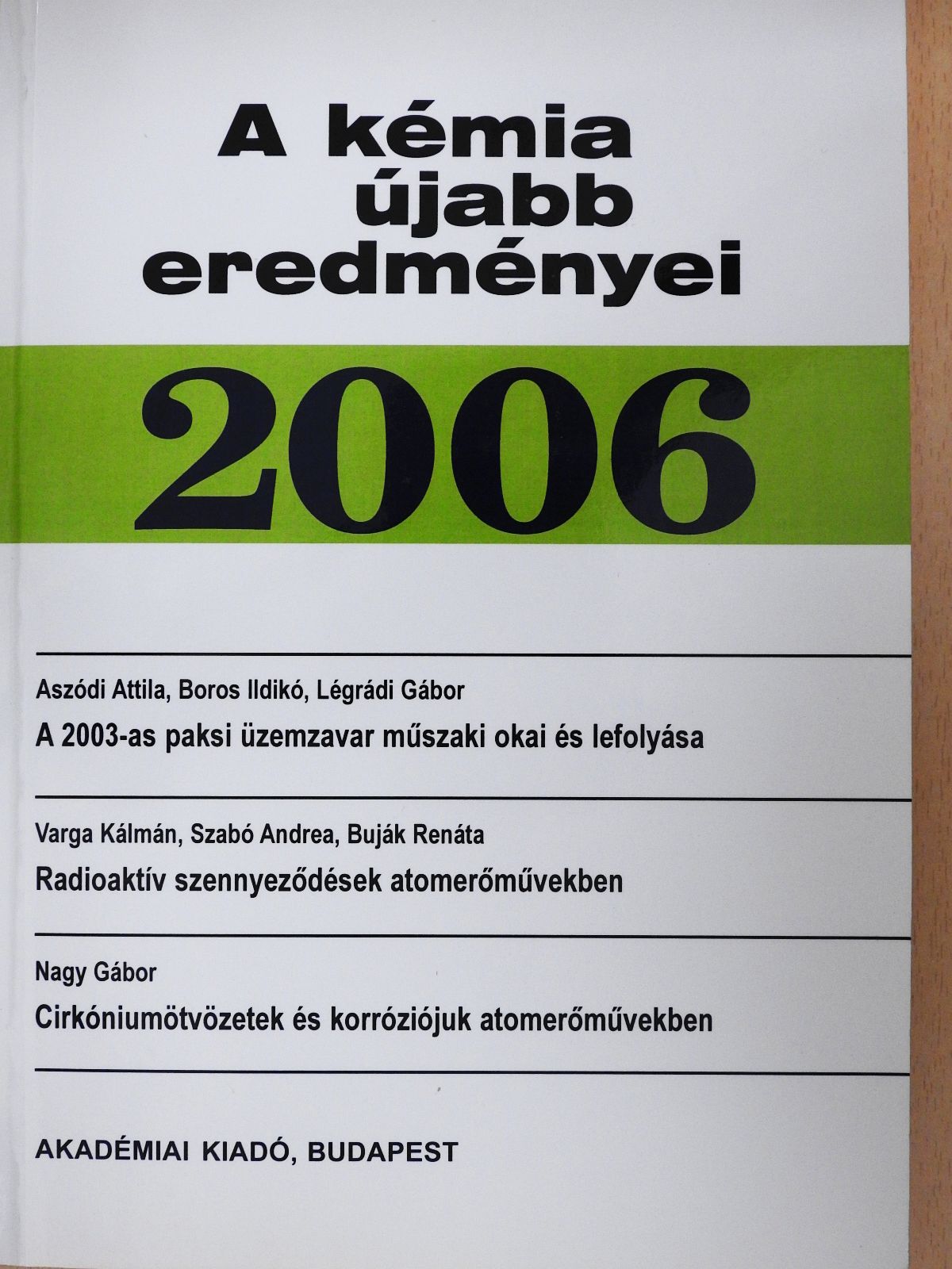 Aszódi Attila - A kémia újabb eredményei 97. (dedikált példány) [antikvár]