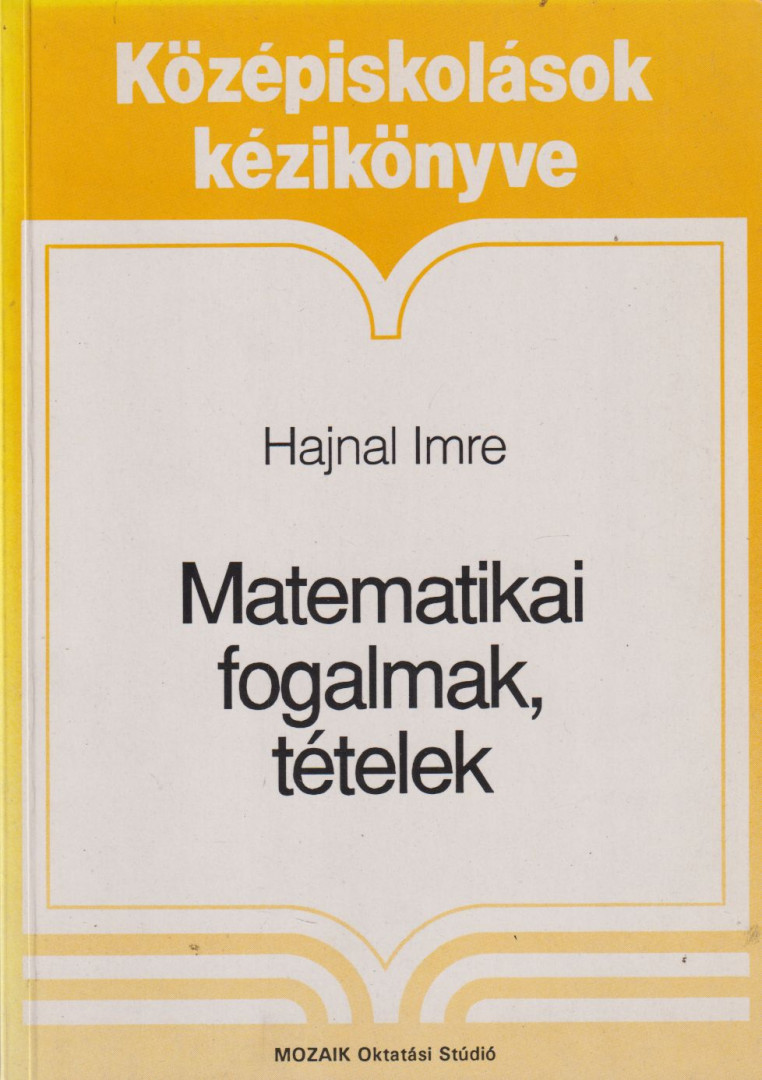 HAJNAL IMRE - Matematikai fogalmak, tételek [antikvár]