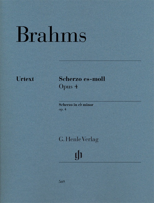 BRAHMS... - SCHERZO es-MOLL OP.4