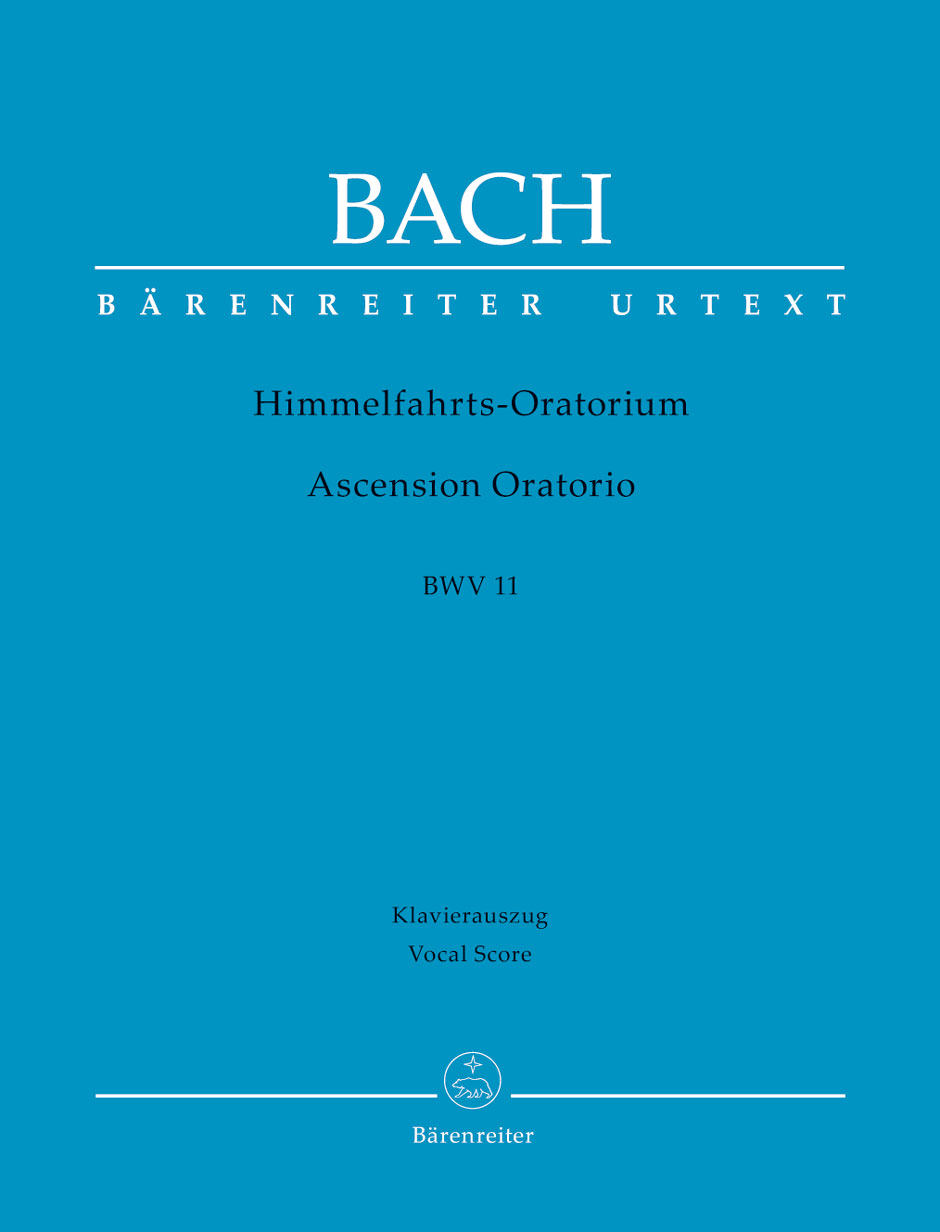 J. S. Bach - HIMMELFAHRTS-ORATORIUM BWV 11, KLAVIERAUSZUG