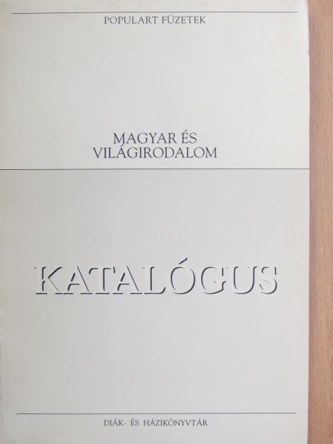 Fogarasi István - Katalógus [antikvár]