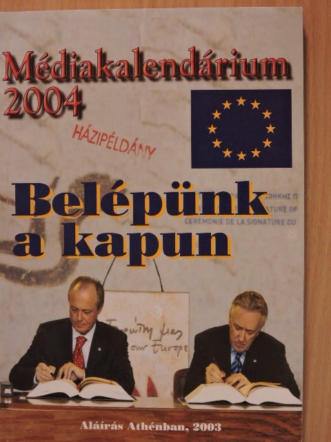 Médiakalendárium 2004 [antikvár]