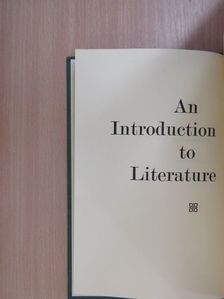Bernard F, Dukore - An Introduction to Literature [antikvár]