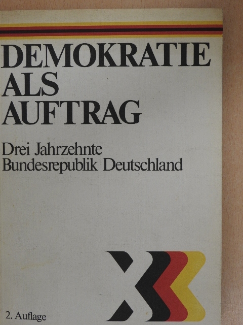 Demokratie als Auftrag [antikvár]