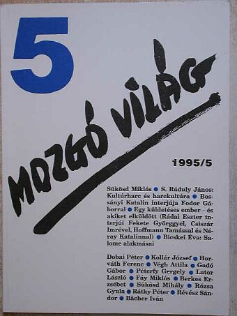 Bächer Iván - Mozgó Világ 1995. május [antikvár]