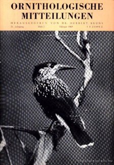 több szerző - Ornithologische Mitteilungen 1969, 21. Jahrgang, 2. Heft (Ornitológiai közlöny 1969, 21. évf., 2. füzet) [antikvár]