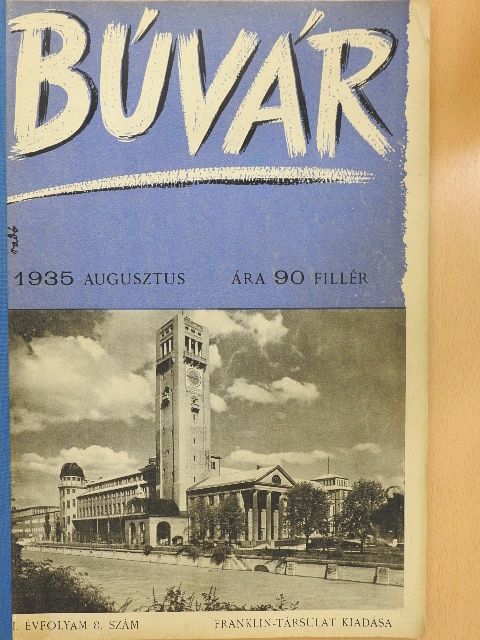 B. Graul Adrianne - Búvár 1935. augusztus [antikvár]