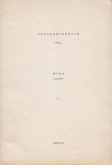 Pszichoterápia II. - Bevezetés a szexuálterápiába [antikvár]