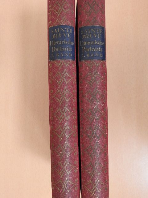 Sainte-Beuve - Literarische Portraits I-II. [antikvár]