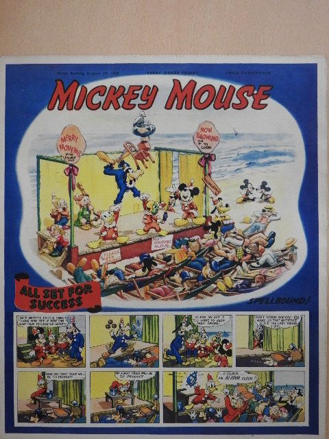 Walt Disney - Mickey Mouse 20 August 1949 [antikvár]