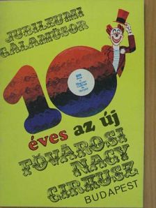 10 éves az új Fővárosi Nagycirkusz [antikvár]