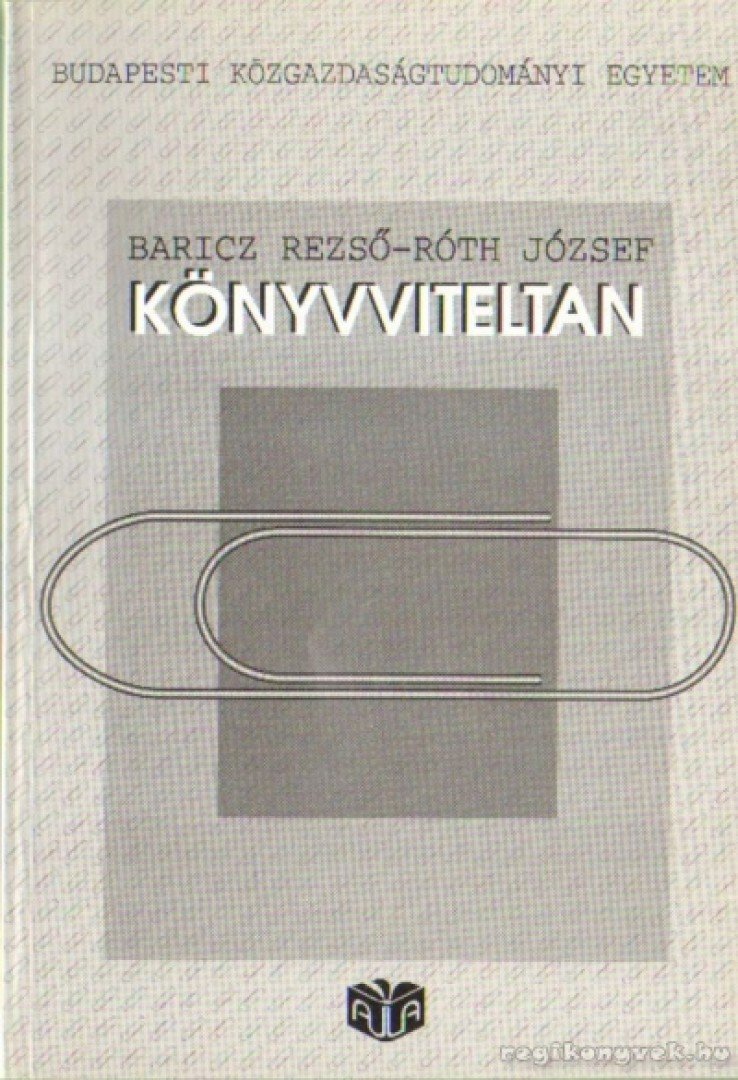 Könyvviteltan [antikvár]