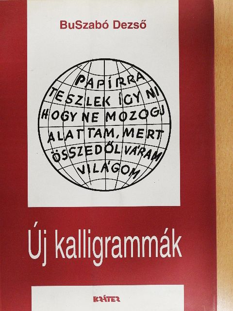 BuSzabó Dezső - Új kalligrammák [antikvár]