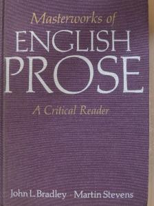 Masterworks of English Prose [antikvár]