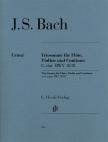 J. S. Bach - TRIOSONATE FÜR FLÖTE, VIOLINE UND CONTINUO G-DUR BWV 1038