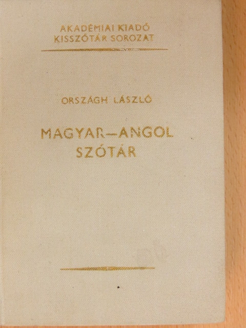 Országh László - Magyar-angol szótár [antikvár]