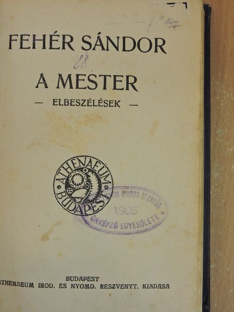 Barta Lajos - A mester/Simorka Ulrik orgonista tragikus históriája/A vér/Az ige terjedése [antikvár]