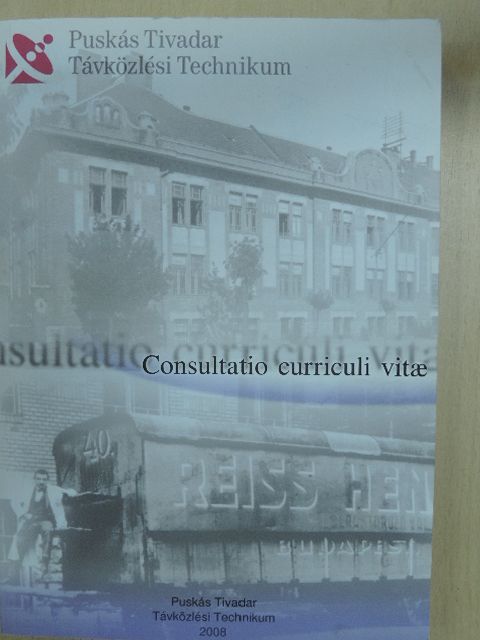 Balogh Andrásné Dr. Szombathelyi Mária - Consultatio curriculi vitae [antikvár]