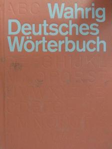 Gerhard Wahrig - Deutsches Wörterbuch [antikvár]