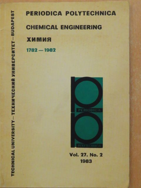 Fodor I. - Periodica Polytechnica 1983/2. [antikvár]