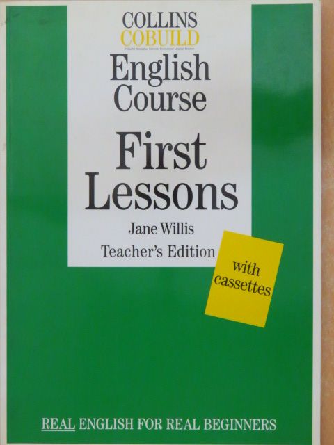 Jane Willis - Collins Cobuild English Course - First Lessons - Teacher's Edition [antikvár]