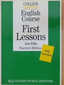 Jane Willis - Collins Cobuild English Course - First Lessons - Teacher's Edition [antikvár]