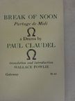 Paul Claudel - Break of Noon [antikvár]