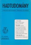 Nagy László - Hadtudomány XIII. évfolyam 2003/2. [antikvár]