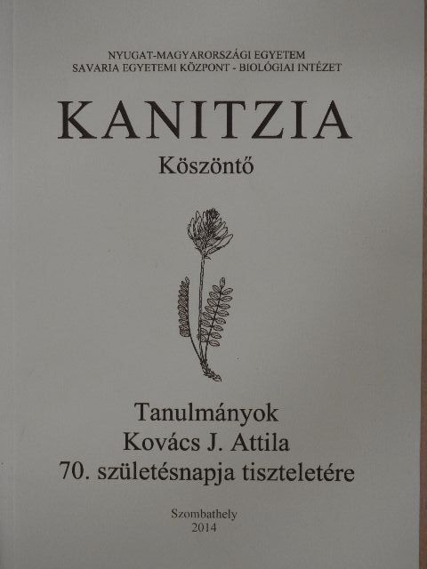 Balogh Lajos - Kanitzia [antikvár]