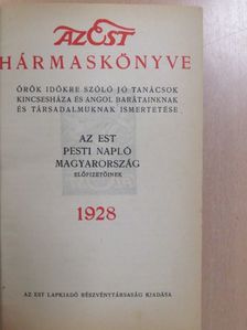 Az Est hármaskönyve 1928. [antikvár]