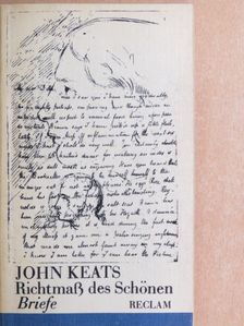 John Keats - Richtmass des Schönen [antikvár]