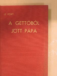 Gertrud Le Fort - A gettóból jött pápa [antikvár]