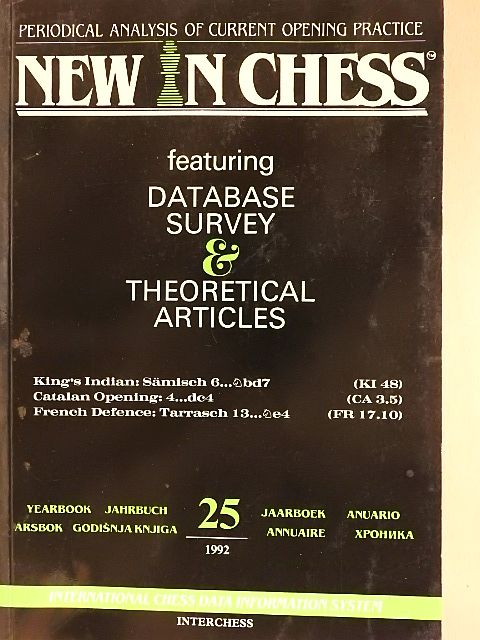 Anand - New in Chess 25/1992 [antikvár]