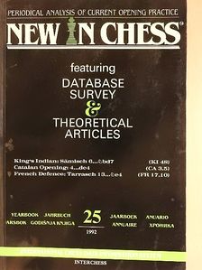 Anand - New in Chess 25/1992 [antikvár]