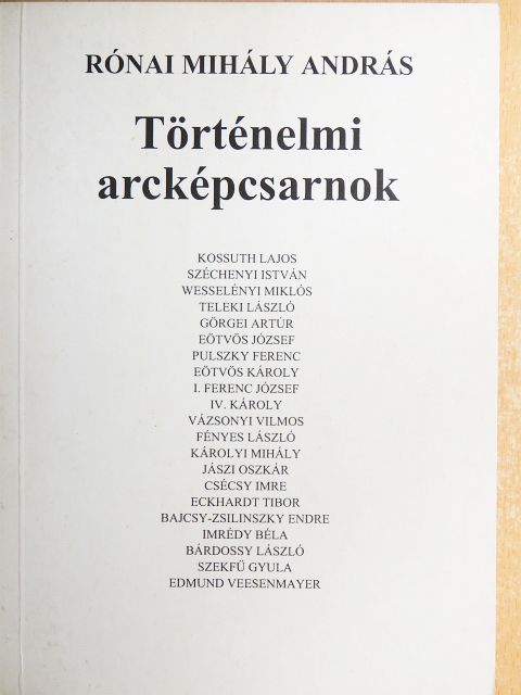 Történelmi arcképcsarnok [antikvár]