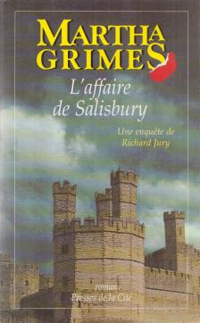 GRIMES, MARTHA - L'affaire de Salisbury [antikvár]