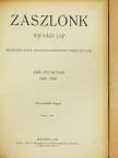 Gallus Sándor - Zászlónk 1925. január-1926. június [antikvár]