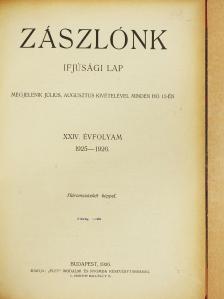 Gallus Sándor - Zászlónk 1925. január-1926. június [antikvár]