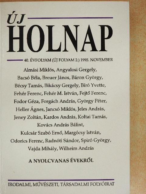 Almási Miklós - Új holnap 1995. november [antikvár]