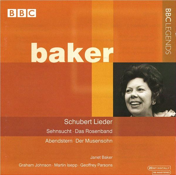 SCHUBERT - BAKER CD