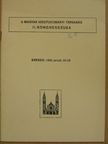 A Magyar Idegtudományi Társaság II. Kongresszusa [antikvár]