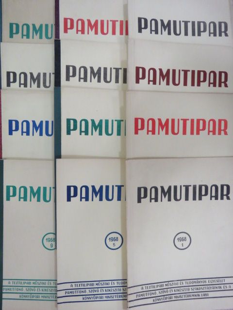 Pamutipar 1968/1-12. [antikvár]