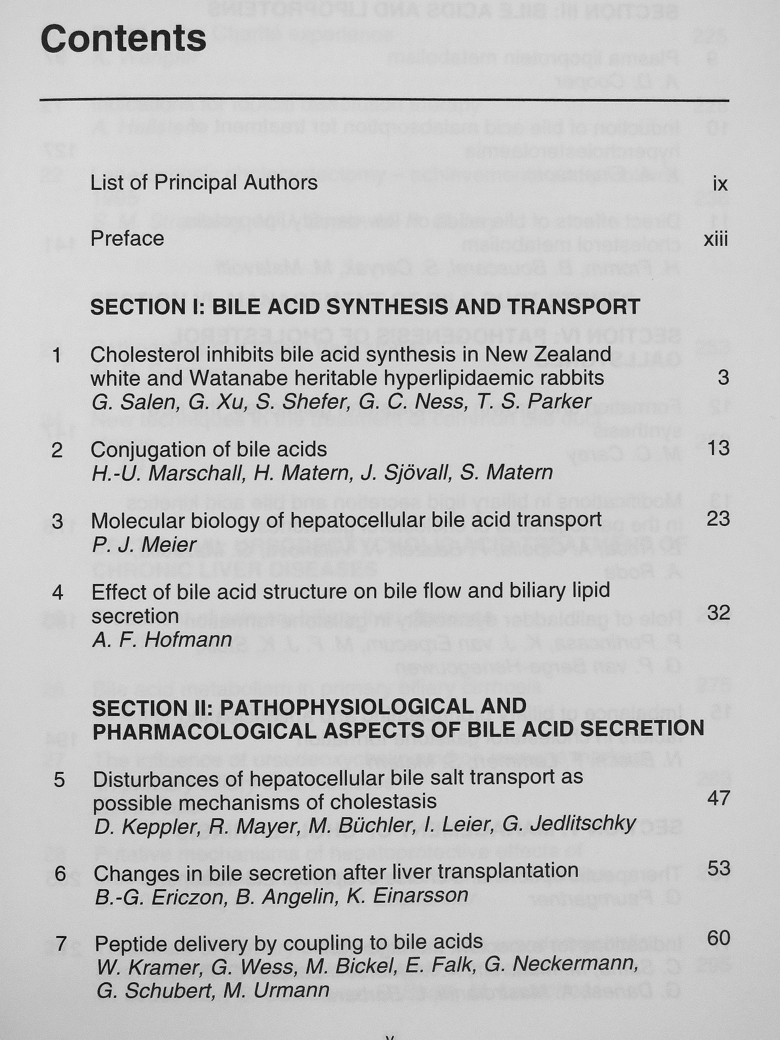 G. C. Ness - Bile Acids - Cholestasis - Gallstones [antikvár]