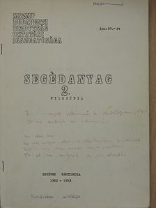 Segédanyag 2. - Filozófia [antikvár]