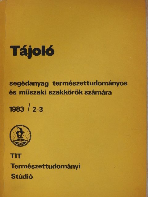 Illés Balázs - Tájoló 1983/2-3 [antikvár]