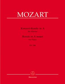 MOZART, W,A, - KONZERT-RONDO IN A FÜR KLAVIER KV 386 URTEXT (C.POTTER/M.TÖPEL)