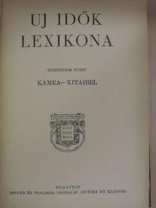 Uj Idők Lexikona 15. (töredék) [antikvár]