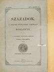 Eötvös Lajos - Századok 1871. Aprilis [antikvár]