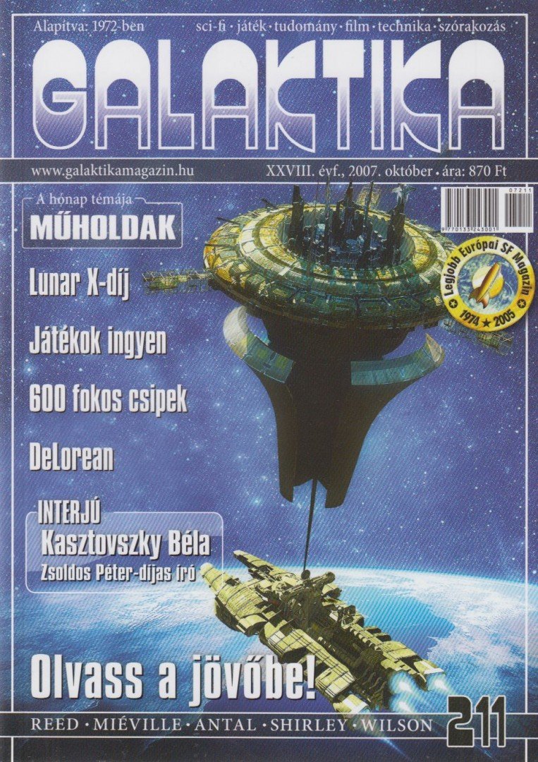 BURGER ISTVÁN - Galaktika 211. XXVIII. évf. 2007. október [antikvár]